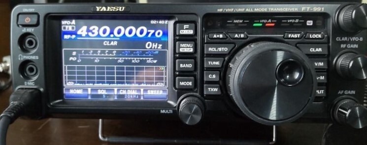 YAESU FT-991AM（50Ｗ） YAESU 991AM FT HF 50W 144/430MHz All Mode Amateur Radio