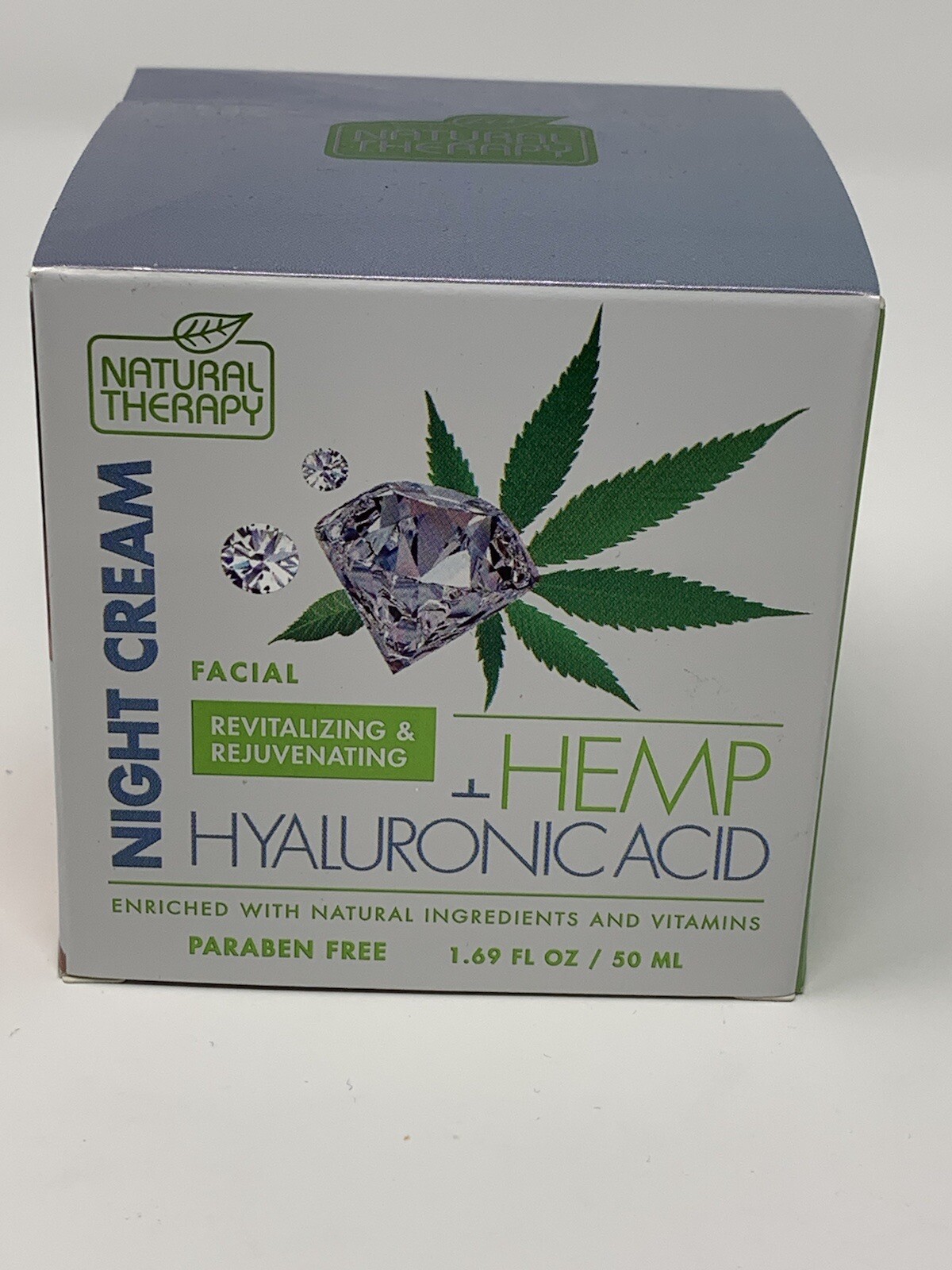 Natural Therapy Facial Day Cream Hemp Pure Retinol 1.69 FL Oz