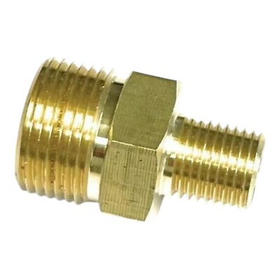 Adapter Nippel M22 x1,5 AG x 1/4'' AG für Kärcher Nilfisk Alto Hochdruckreiniger