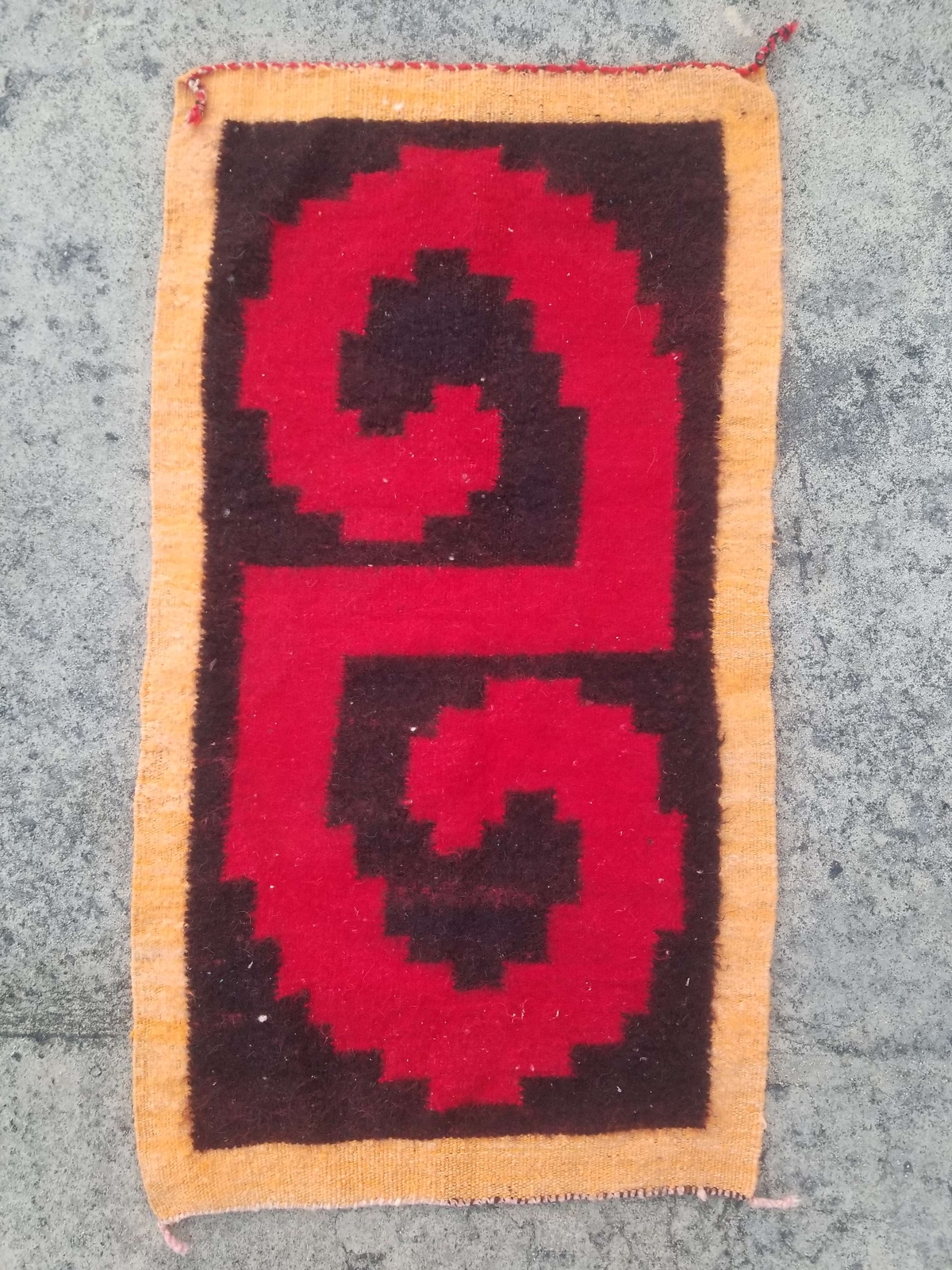 Antique Navajo Handwoven Native American Indian Rug Wool Blanket Carpet 97x54cm eBay