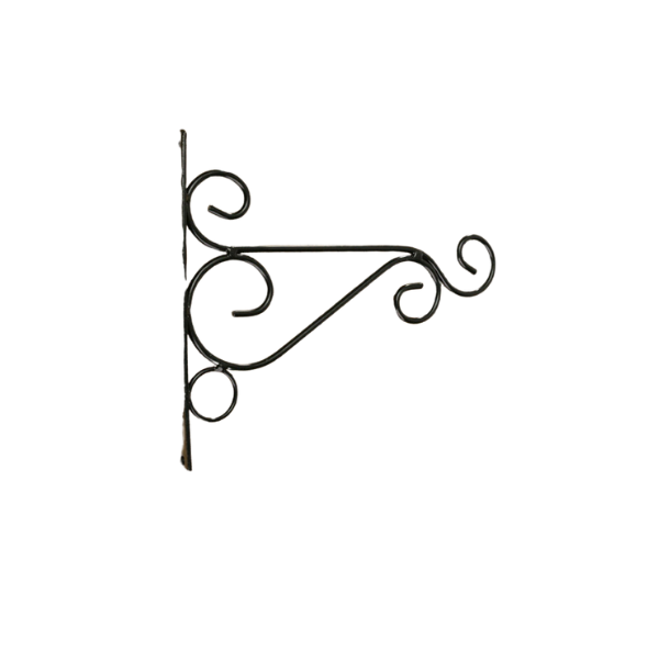 2xHEAVY DUTY WALL DECOR METAL GARDEN PLANT HANGER HOOK HANGING BASKET BRACKETS eBay