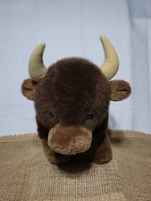 Vintage Rare Dakin 1984 Buffalo Bison Plush 14  