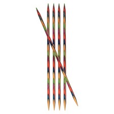 KnitPro 5Pcs Symfonie Wood Double Pointed Sock Knitting Pins Needle All Sizes