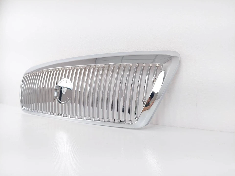 Rejilla cromada compatible con Mercury Grand Marquis 2003-2005 FO1200406 3W3Z-8200AA con clips Foto 4 de 4