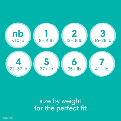 Pampers Swaddlers Disposable Baby Diapers Size 1 - 164 count - 8