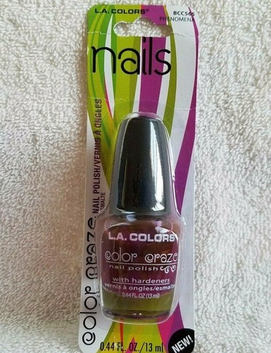 L. A. COLORS***Color Craze***NAIL POLISH~{{{chOOse cOLOr}}}~0.44 fl oz/13 ml~NEW - Picture 65 of 1,145