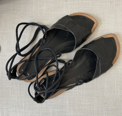 Yohji Yamamoto Y's Women's Black Lace Sandal