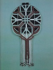 Abstract Geometric Macrame Wall Hanging Art Designer Showcase Craft Book PD1180