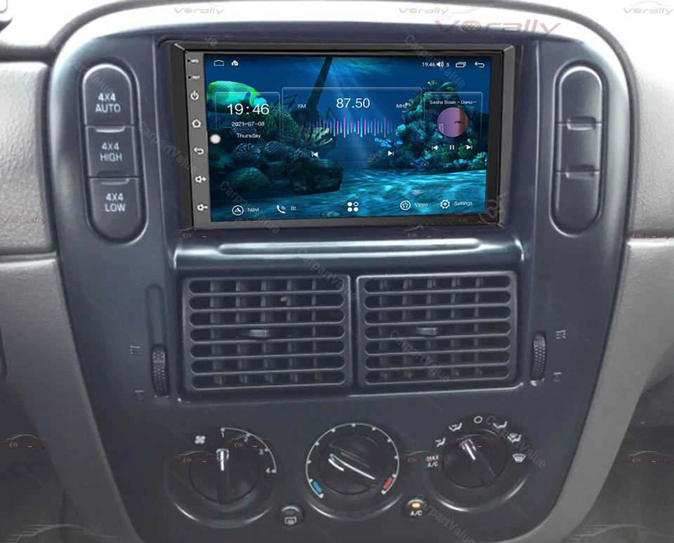 For 1998-2005 Ford Explorer 7" Android 13 Apple Carplay Radio GPS Bluetooth WIFI Foto 4 de 4