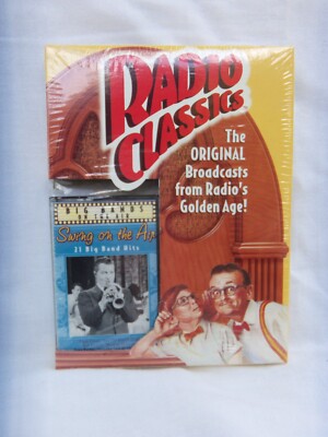 CASSETTE  TAPE - RADIO CLASSICS  ORIGINAL BROADCAST  SWING ON THE AIR