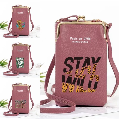 Clásico Bolso de Cuero PU Bolsas para Teléfono Móvil Bolso Bandolera Cartera Cartera en Reino Unido - Imagen 9 de 28