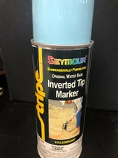 QTY 12 CANS NEW CAN SEYMOUR 16-659 STRIPE LIGHT BLUE INVERTED TIP MARKING PAINT