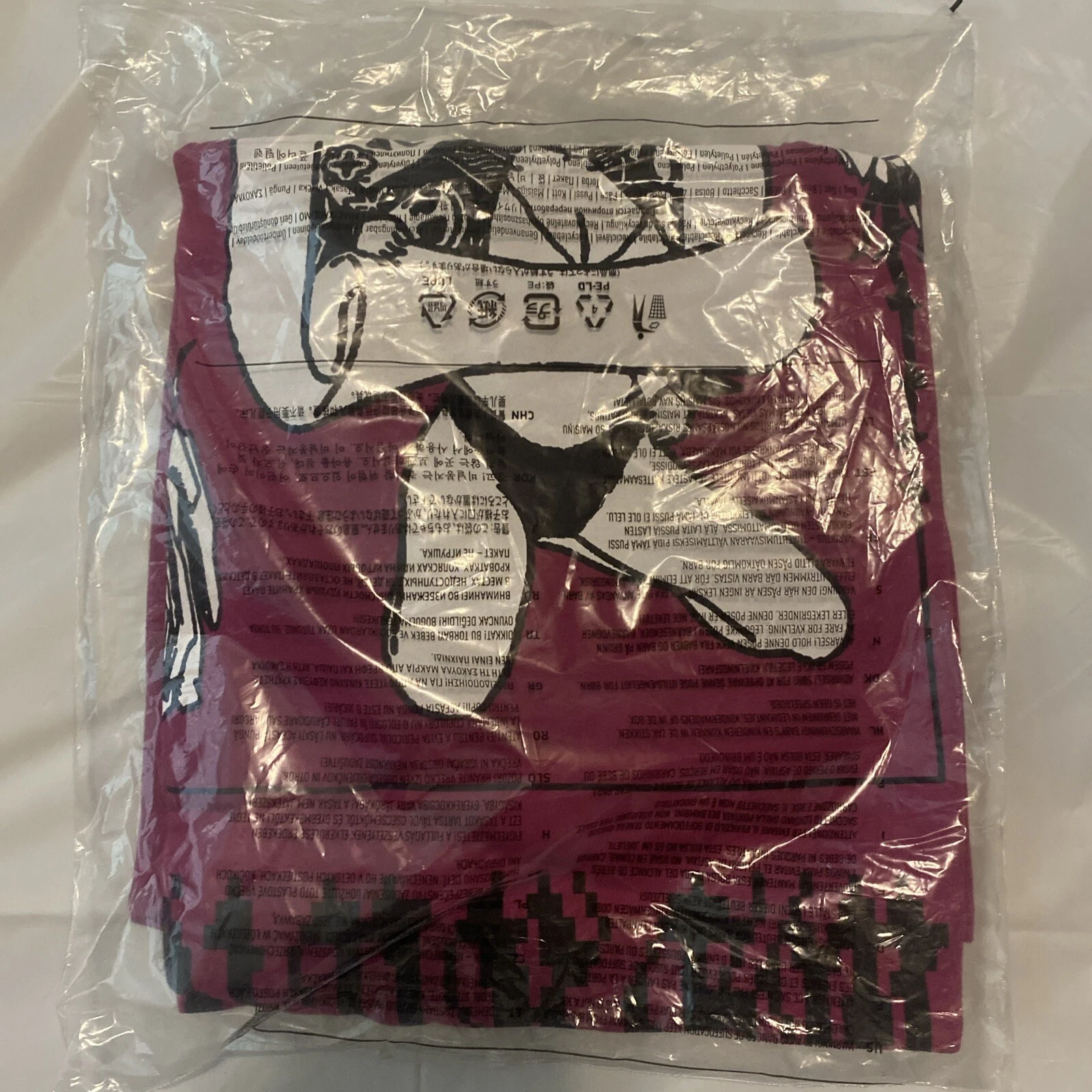 NEUF AUTHENTIQUE T SHIRTshirt Supreme NY FW19 Queen RARE STATUT MAGENTA   MOYEN