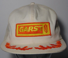 GARST CORN FARM PATCH VINTAGE SNAPBACK TRUCKER HAT CAP K-Products MADE IN USA