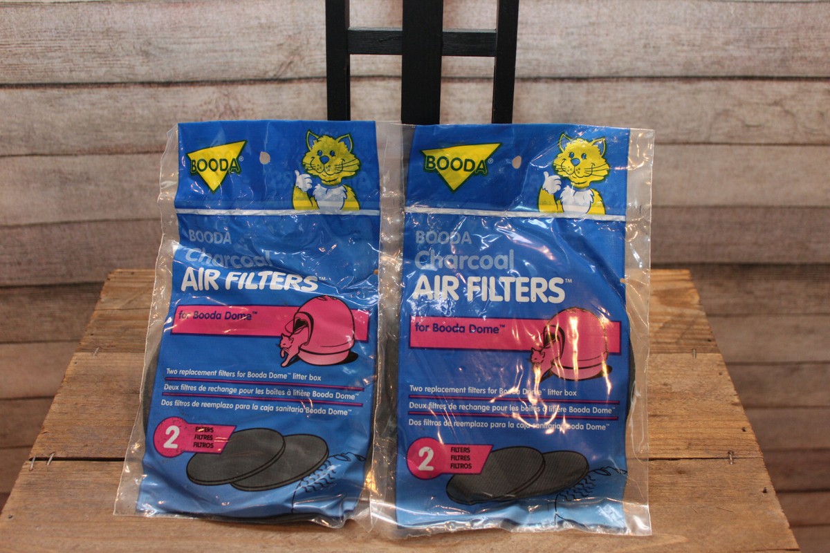 Booda Dome Charcoal Air Filter Replacement Packs (4 Filters) Non