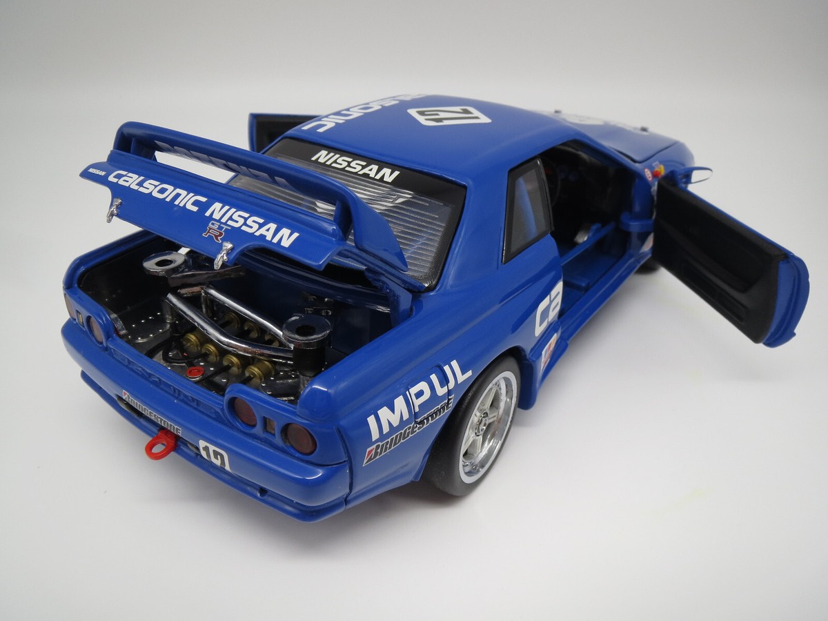 Kyosho 08332A Nissan Skyline GT-R #12 CALSONIC (blau) 1:18 OVP