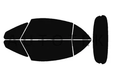 PreCut All Sides Window Film For Mitsubishi Eclipse Convertible 2006-2012 Tint