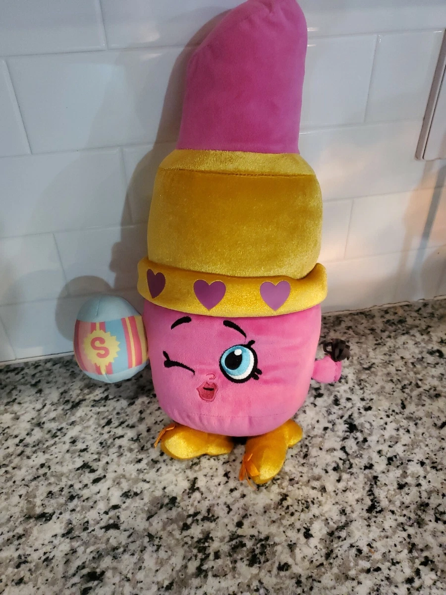 Rare with Egg Shopkins Lippy Lips Plush Stuffed Doll Toy 15&#034; | eBay