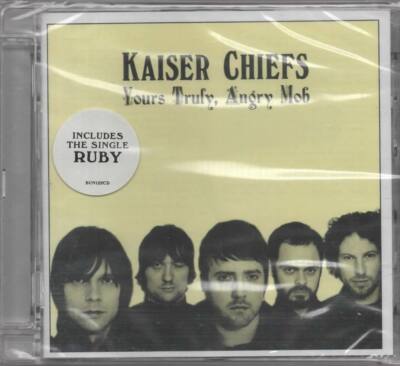 Kaiser Chiefs Yours Truly Angry Mob CD NEU Ruby Heat Dies Down Highroyds