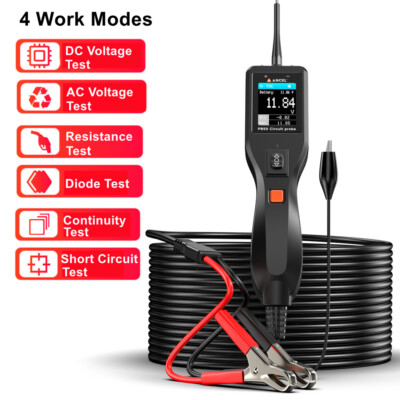 12V 24V Power Circuit Kit Probe Tester Car Fuse Tester Circuit Breaker Finder