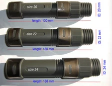 Reel Seat Dblue DPS Graphite-Nylon Set Size #24  22  20