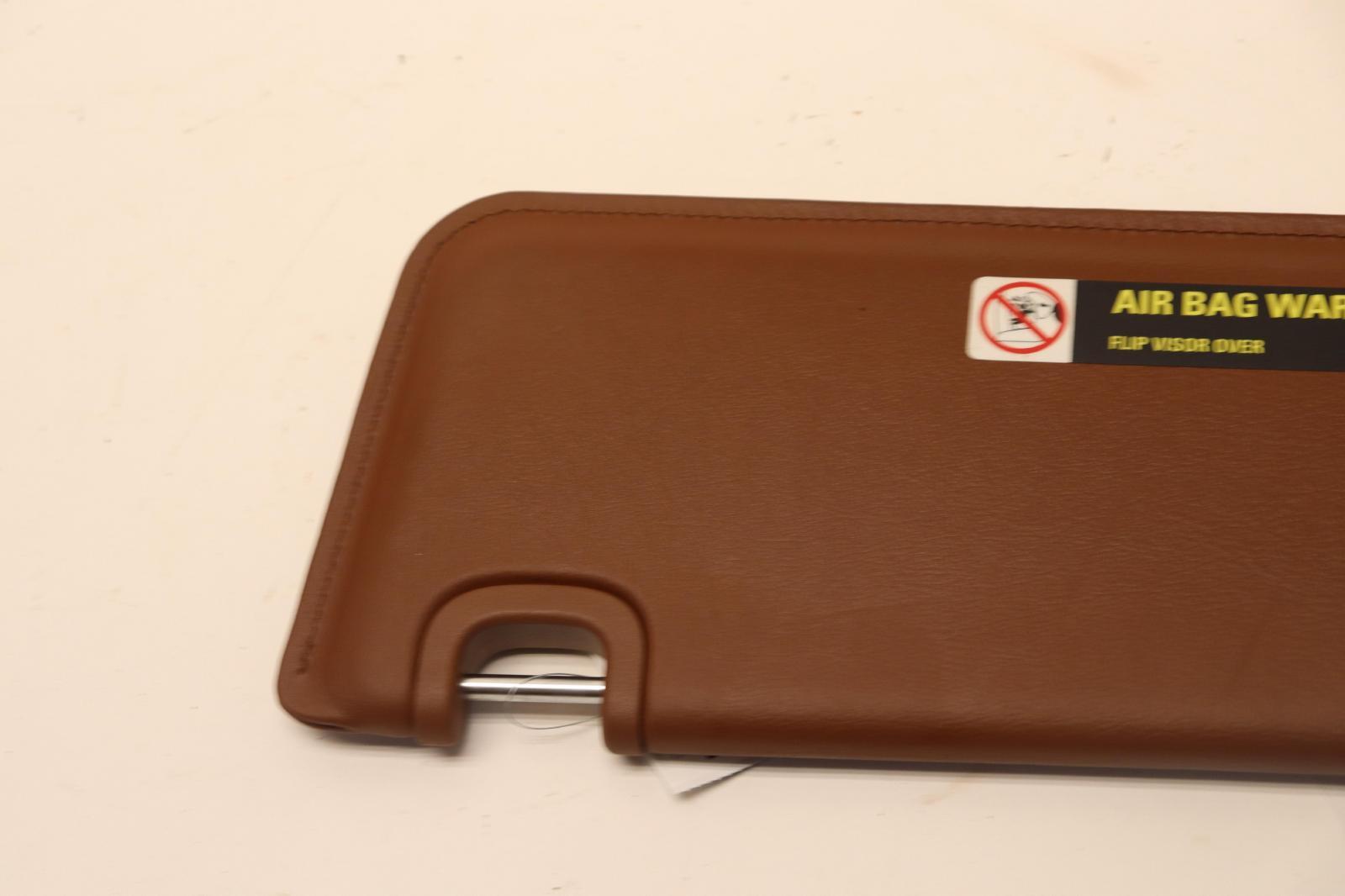 2006-2012 BENTLEY CONTINENTAL FLYING SPUR RIGHT SIDE SUN VISOR SHADE LEATHER OEM