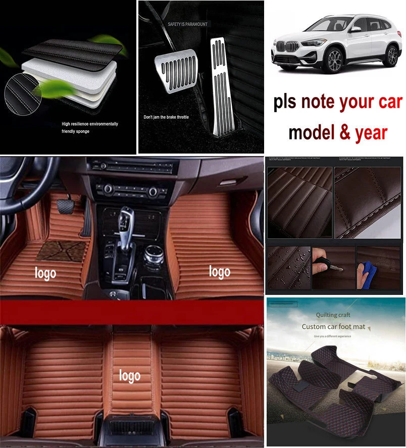 Luxury Car floor mats fit for Hyundai Creta all weather front rear liners rugs