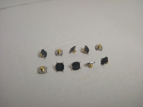 10x Pack Lot 4 x 4 x 3 mm Push Touch Tactile Momentary Micro Button Switch SMD - Picture 4 of 8