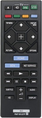 RMT-B127P Ersatz-Fernbedienung f??r Sony BDP-S1200 BDP-S3200 BDP-S4200 BDP-S6200