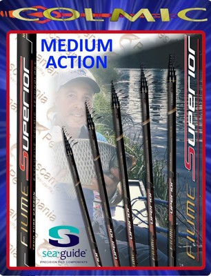 Canne Colmic Fiume WR T-8001 - 5m - 20g - Guides Fuji - Neuve