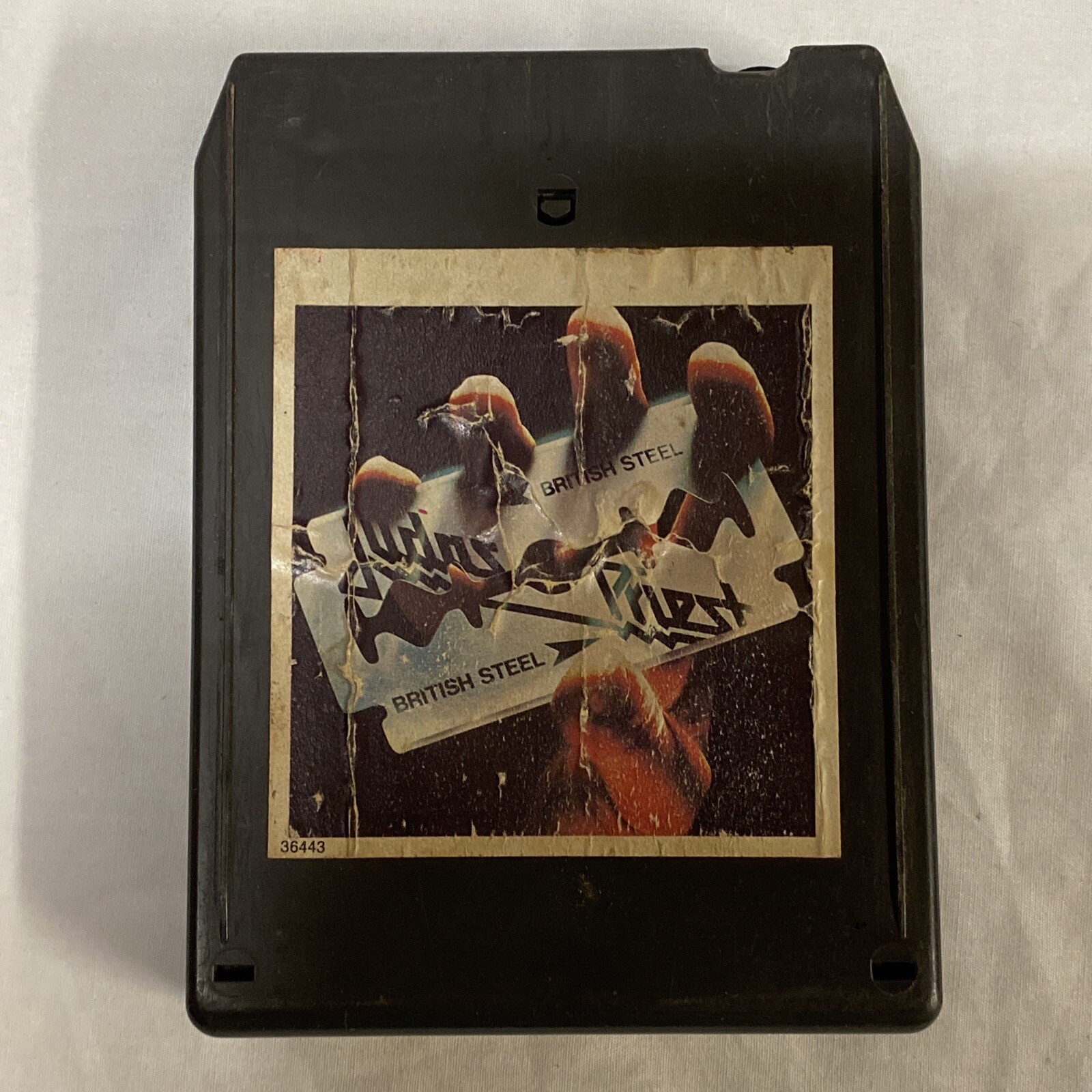 1970s JUDAS PRIEST 8-Track Tape Metal Rock BRITISH STEEL Plays!