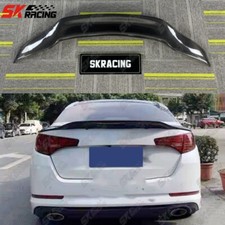 Fits 2011-2013 Kia Optima Carbon Fiberblack Rear Trunk Duckbill Spoiler Wing Fits 2011-2013 Kia Optima Carbon Fiberblack Rear Trunk Duckbill Spoiler Wing