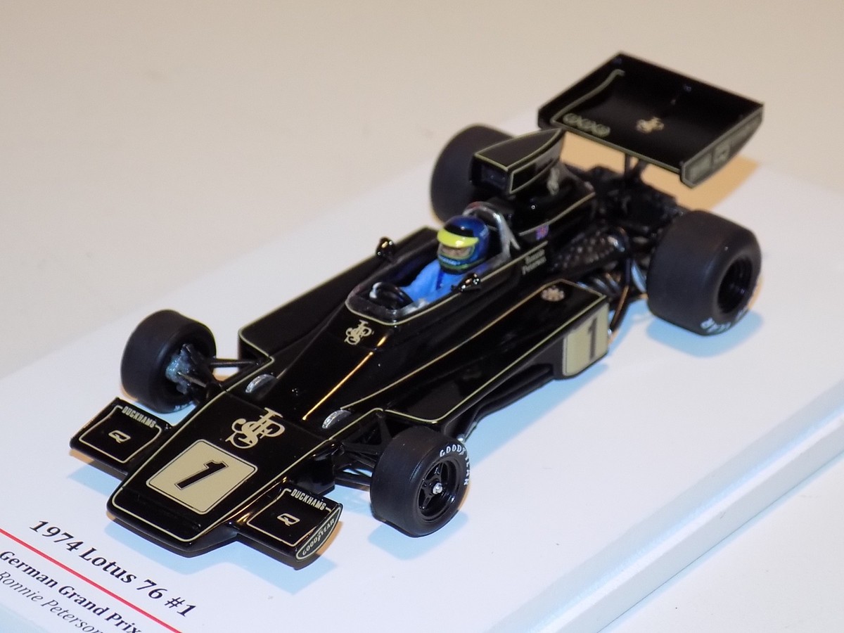 1/43 True Scale Models TSM F1 Lotus 76 1974 German GP Ronnie