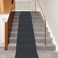 Non Slip Carpet Runner Rug Stair Floor Protector Stair Hallway 20ft L x 27.56" W