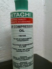 Hitachi 19210B Air Compressor Oil 8oz FS
