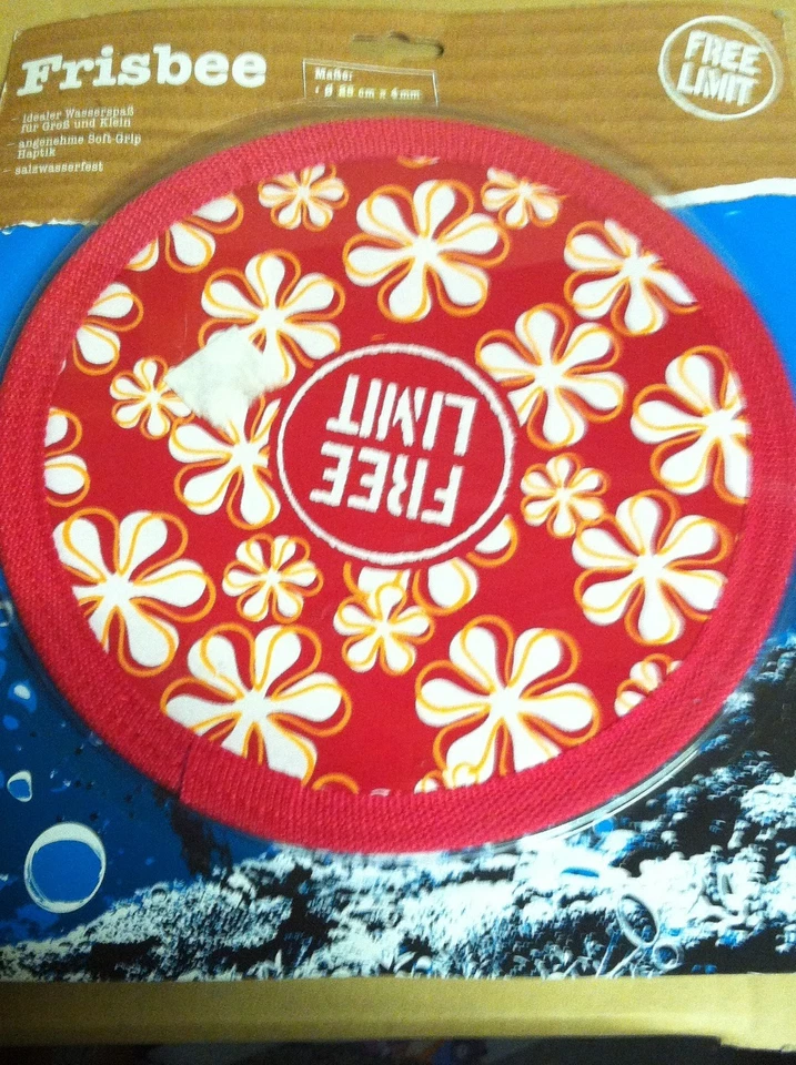 ISM Free Limit Frisbee Wasserspaß 25cm*4mm neu