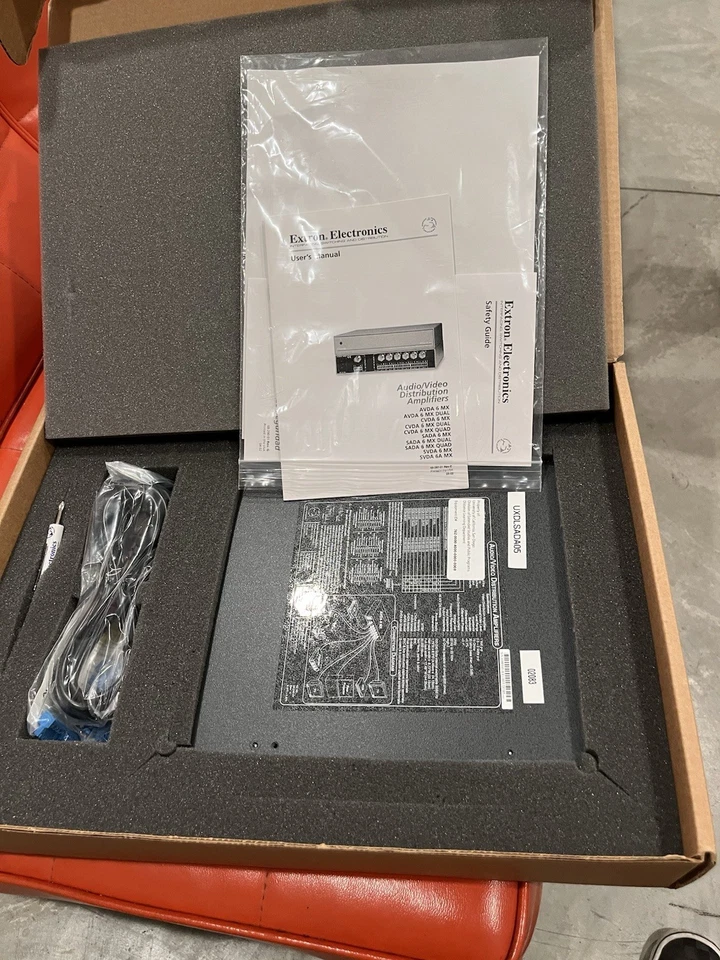 Extron SVDA 6 MX - Stereo Audio Distribution Amplifier - Brand New In Box - NICE - Image 3 of 4