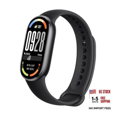 Mi Smart Band 10 (2025) Global Version - 1.72'' AMOLED Display - Midnight Black