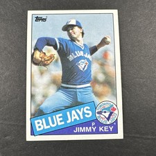 Jimmy Key 1985 Topps #193 Toronto Blue Jays Rookie