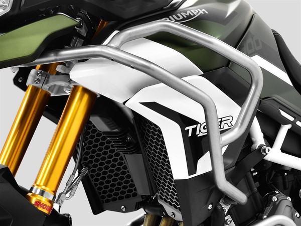 Zieger Oberer SturzbüGel Silber Passend FüR Triumph Tiger 900 Gt 2019-2025-image