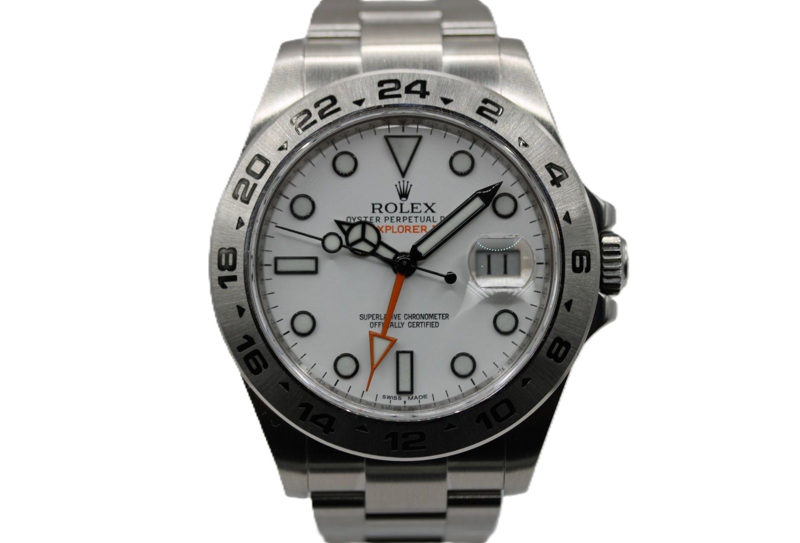 Rolex Explorer II Polar 216570 Full Set 2015 incl. 2019 Rolex Service