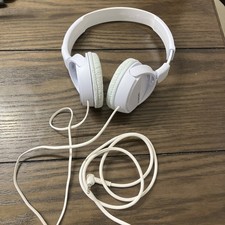 USED Sony ZX Series Wired On-Ear Headphones, White MDR-ZX110 FREE SHIPPING