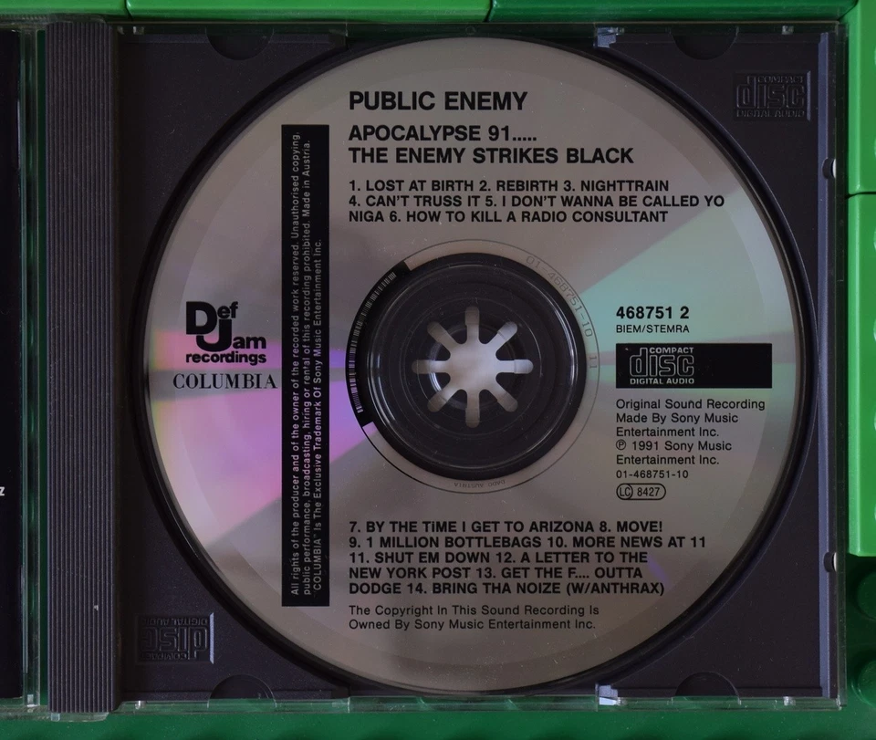 Public Enemy - Apocalypse 91 The Enemy Strikes Black - Def Jam - CD - Bild 3 von 4