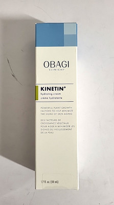 Obagi Clinical Kinetin+ Hydrating Cream 1.7 fl. oz. (50ml) Anti-Aging NIB SEALED