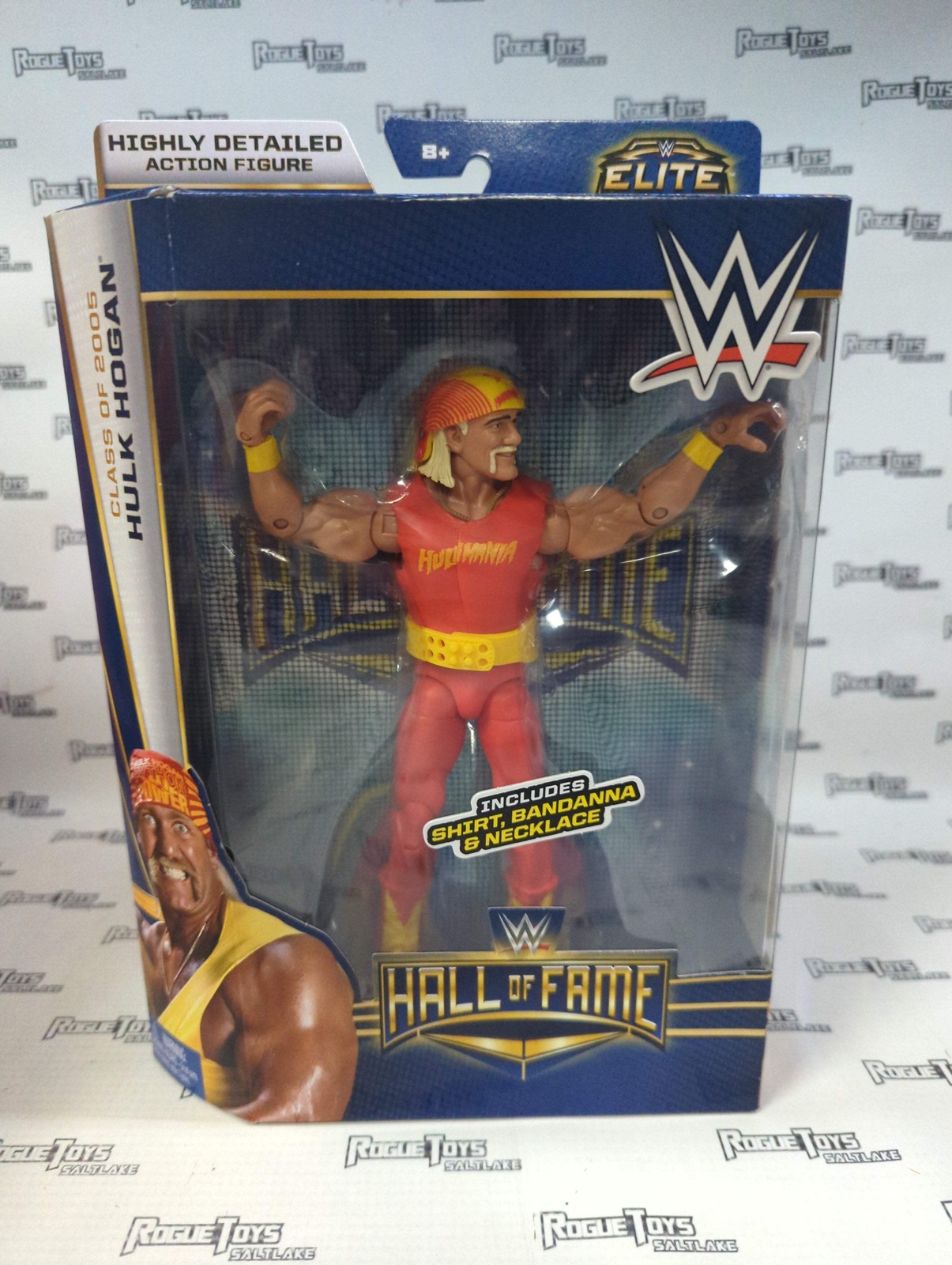 Mattel WWE Elite Collection Hall of Fame Series Hulk Hogan Hart(Target Exclusive