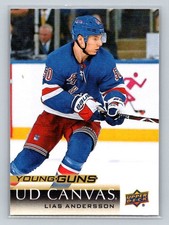 2018-19 Upper Deck #C108 Lias Andersson UD Canvas