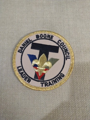 Boy Scouts Of America BSA Patch Daniel Boone Council Leader Training ...