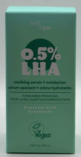 Solo Vegan 0.5 LHA Soothing Serum Moisturizer 1.62 FL OZ SEALED NEW