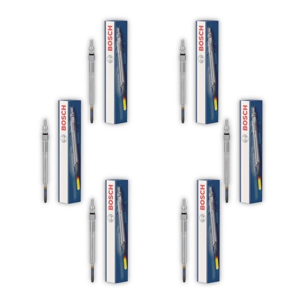 6X GlüHkerze Bosch 0 250 203 002 FüR Fiat Opel Lancia Ford Alfa Romeo Doblo-image