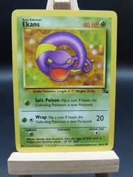 Ekans 46/62 Fossil Common Pokemon Card